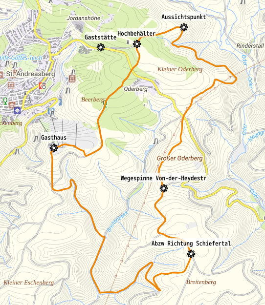 Rundwanderweg Oderberge und Breitenbeekstal